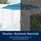 Best Choice Products 10ft Outdoor Woodgrain Pattern Steel Market Patio Umbrella w/ Crank, Tilt